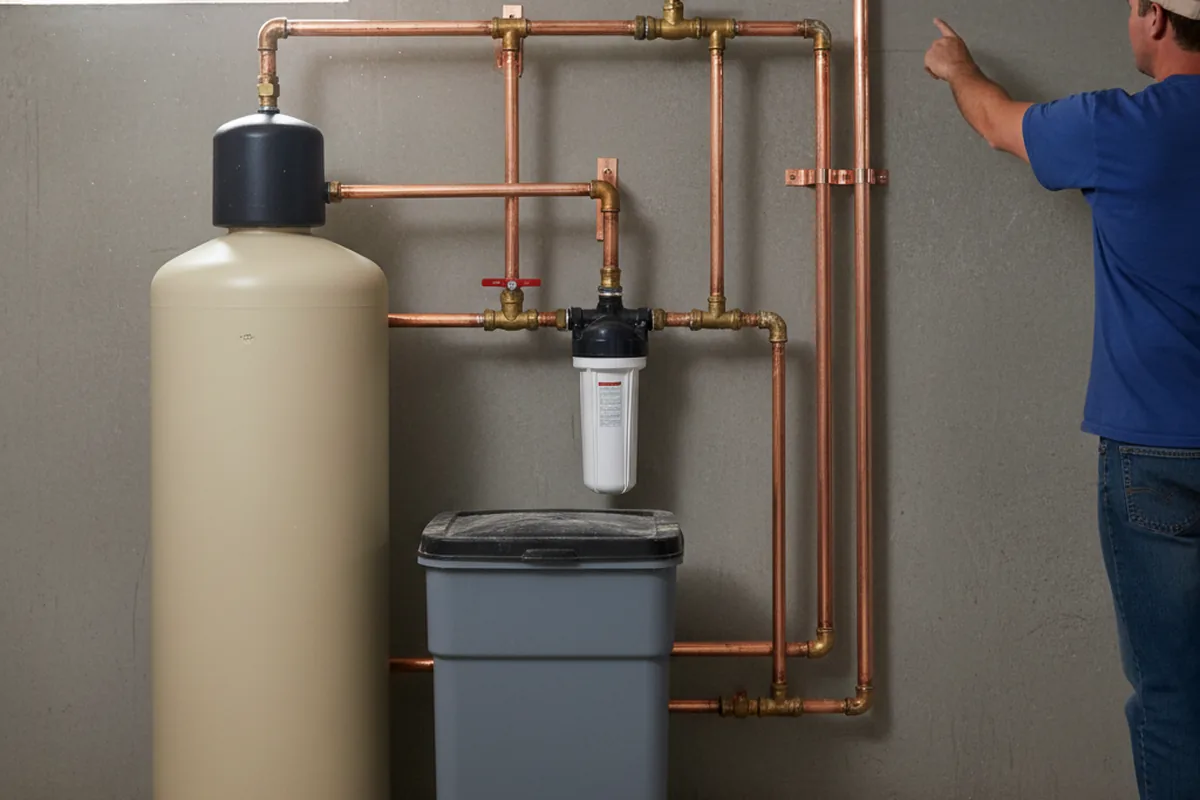 Whole-house water treatment system installed in Pelham